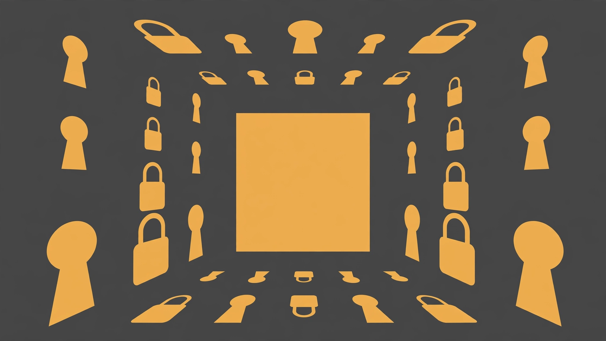 Dark grey illustration of obscure multisig wallet experiments
