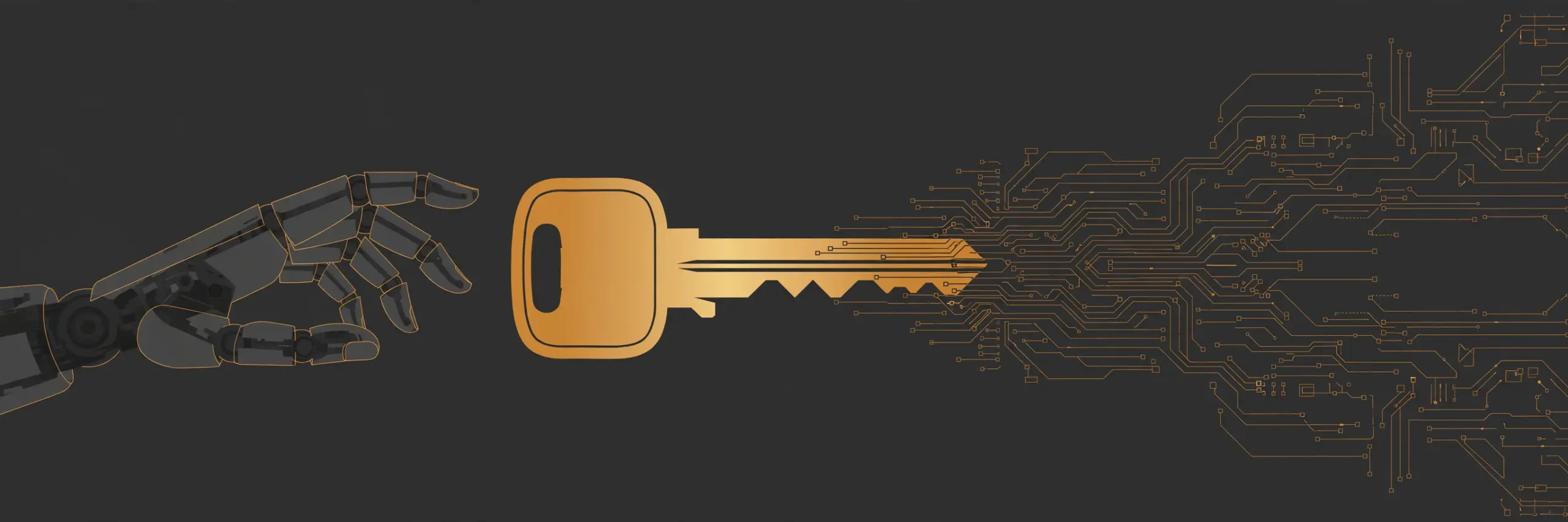 illustration for an article about AI agent wallet security